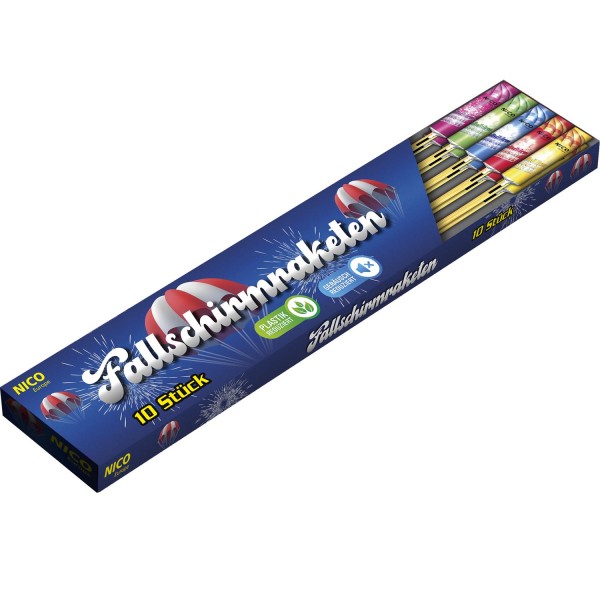 NICO Fallschirm-Rakete, 10er-Schtl.