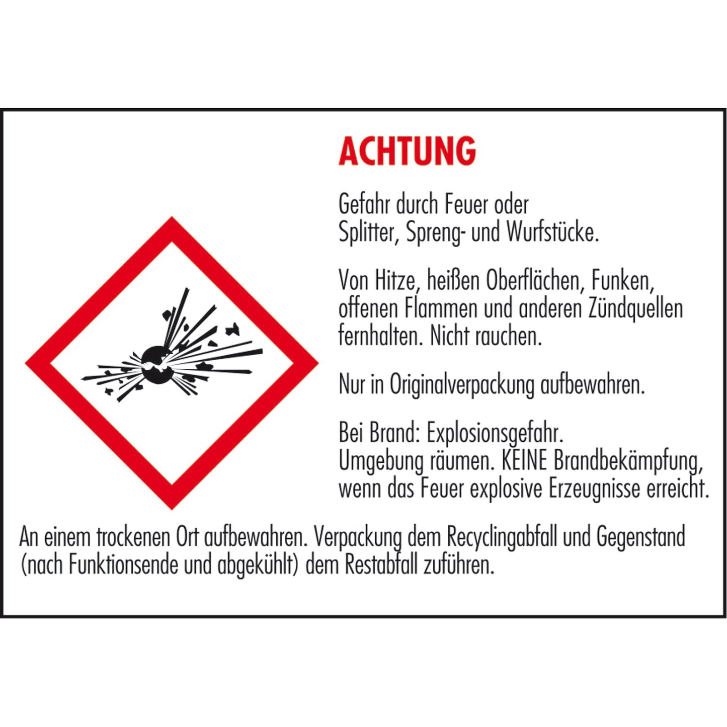 NICO Peter der Große, 25 Schuss
