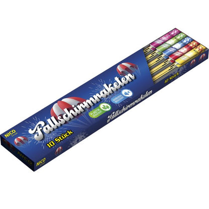 NICO Fallschirm-Rakete, 10er-Schtl.