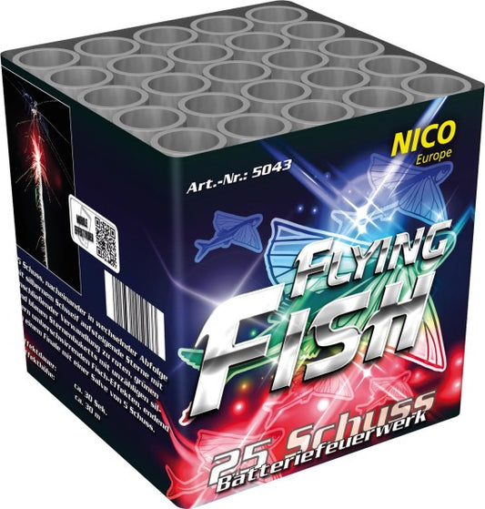 NICO Flying Fish, 25 Schuss