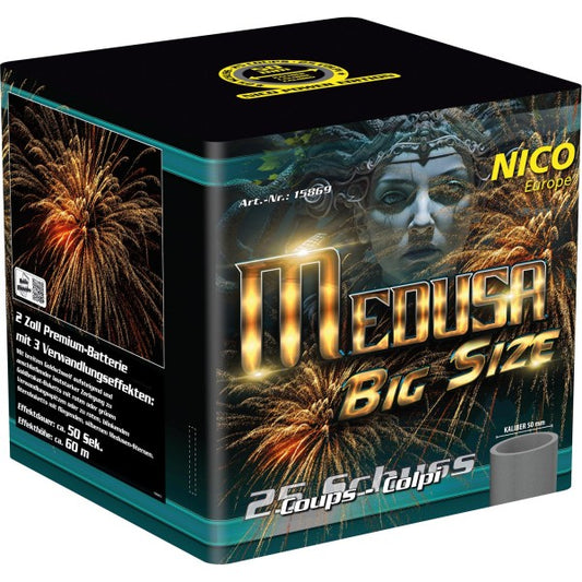 NICO Medusa Big Size, 25 Schuss