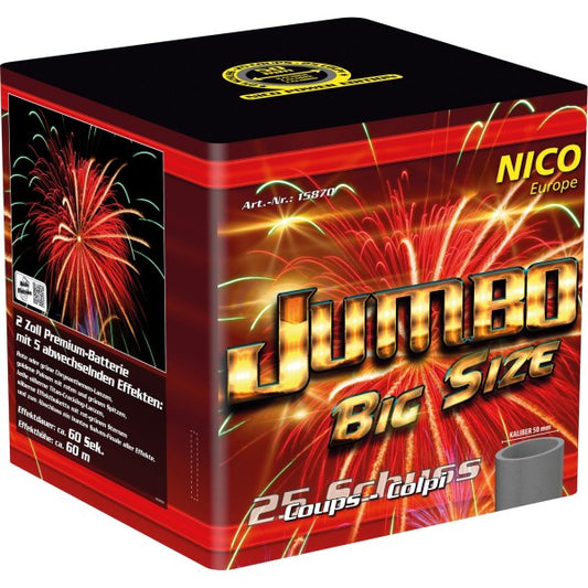 NICO Jumbo Big Size, 25 Schuss