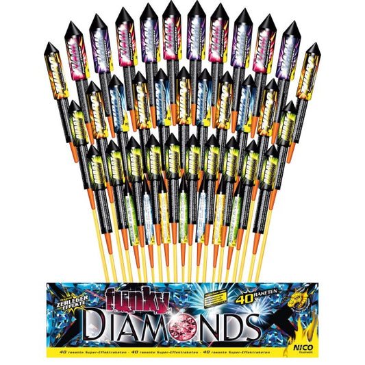 NICO Funky Diamonds, 40er-Rak.-Btl.