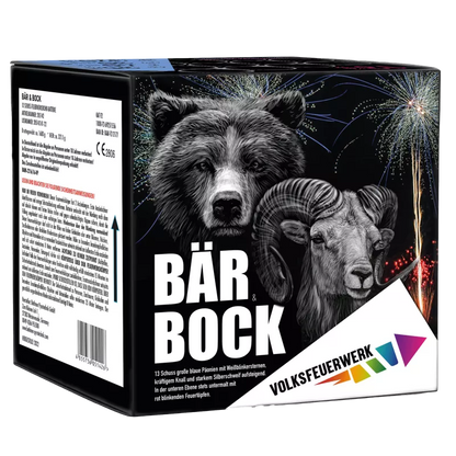 Pyroland Bär & Bock 13-Schuss-Feuerwerk-Batterie