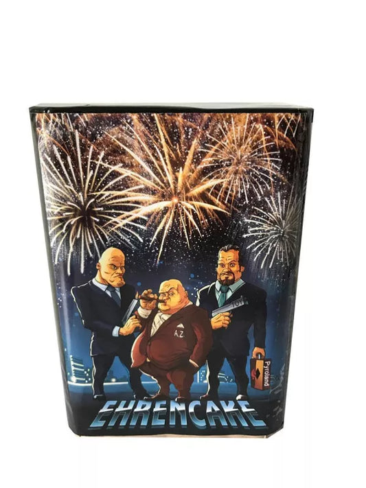 Pyroland EHRENCAKE 16-Schuss-Feuerwerk-Batterie